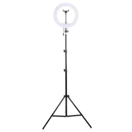 12 Inch USB Ring Fill Light with 2m stand and Multi-function switch_0