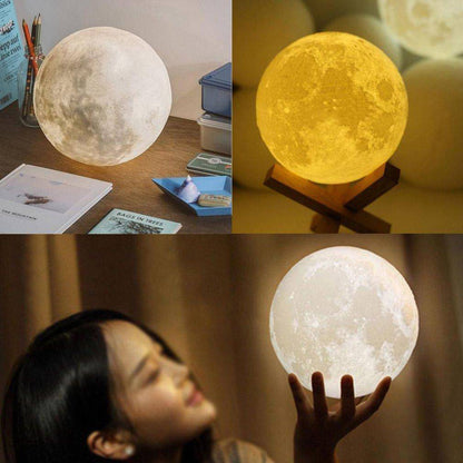 3D Moon Light Lamp 15CM_0