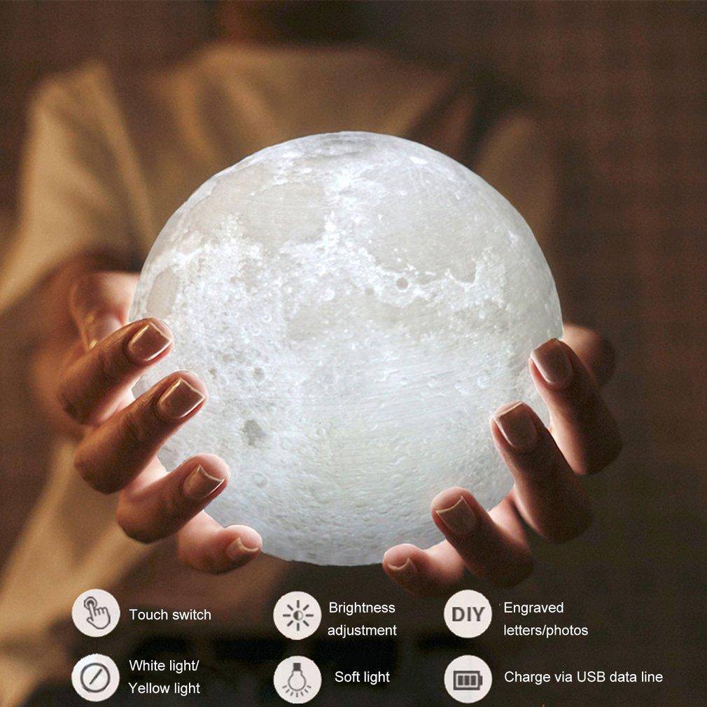 3D Moon Light Lamp 15CM_1