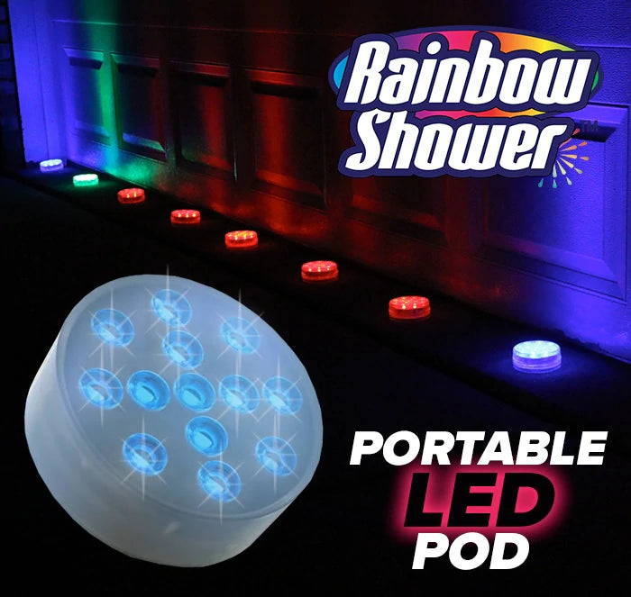 Portable LED Rainbow Shower Pod_0