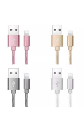 iPhone Charger USB Cable - Rose Gold_0