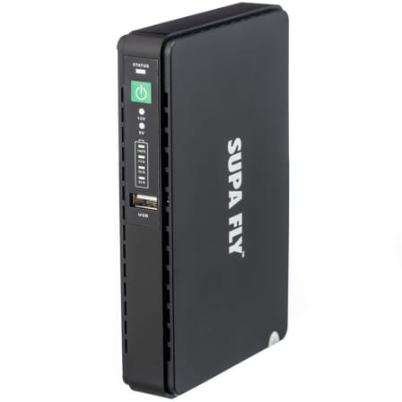 Superfly Mini DC UPS for Wi-Fi Routers - Black_0